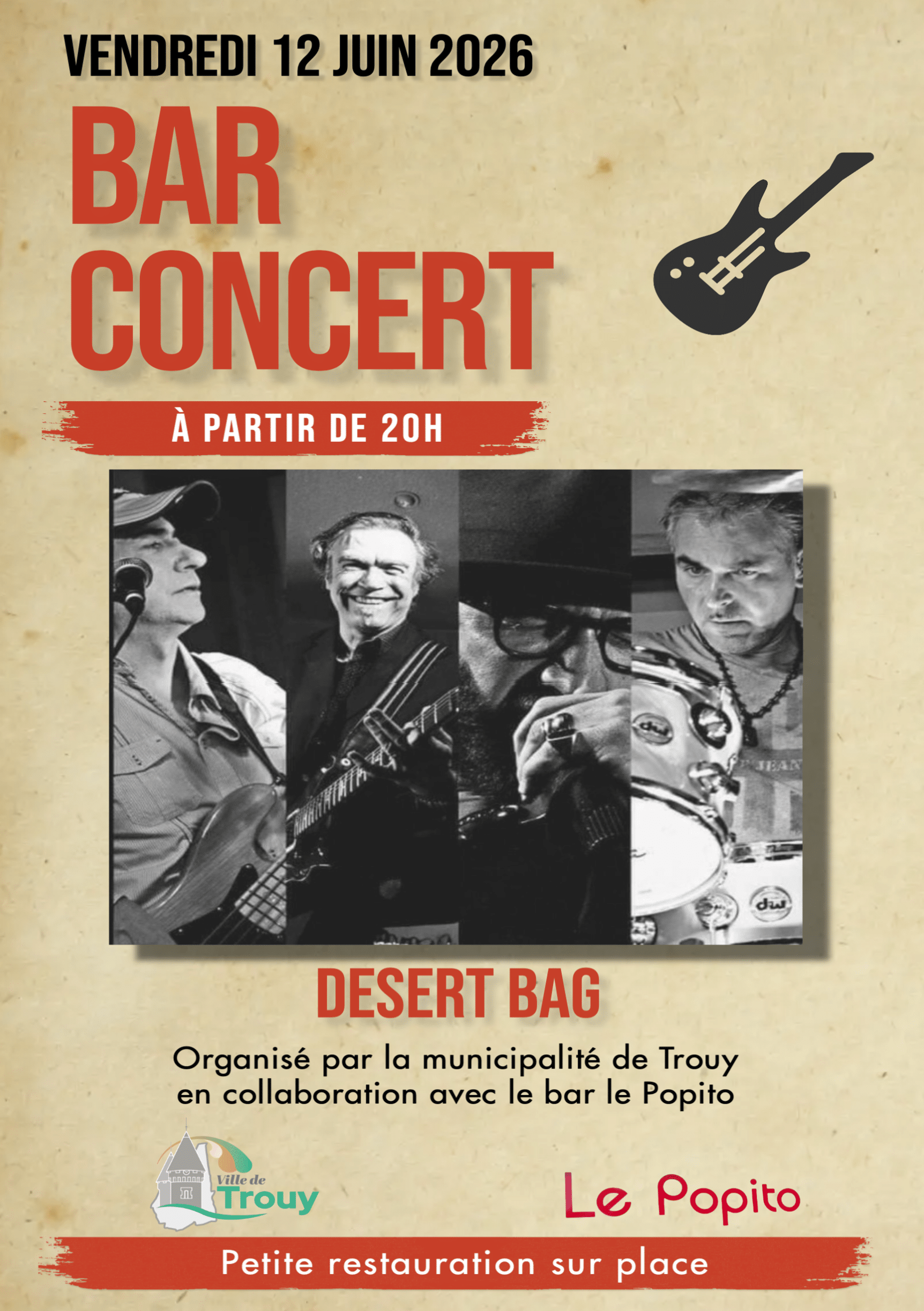 Concert Popito 12 juin 2026