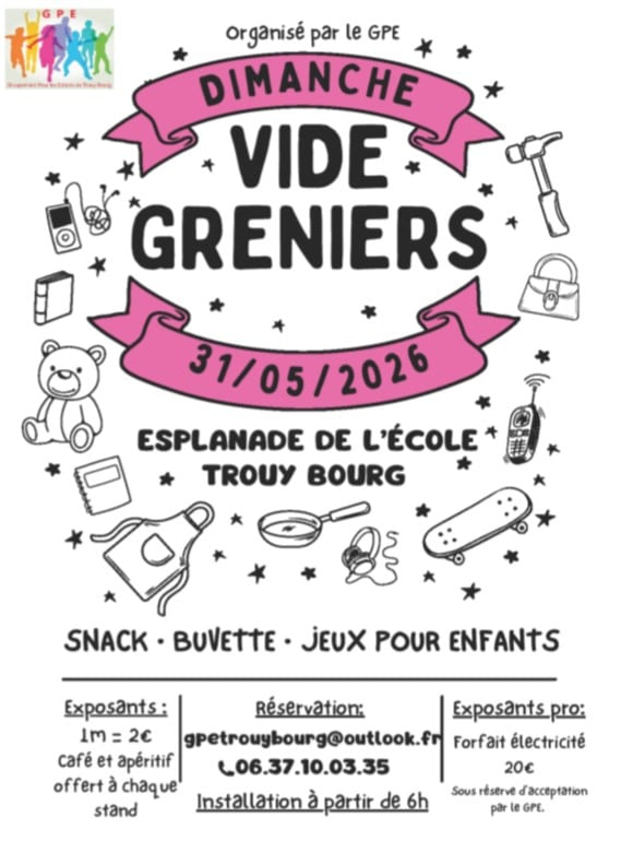 vide grenier GPE