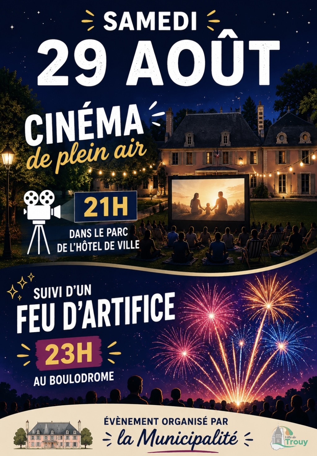 feu artifice et cinéma