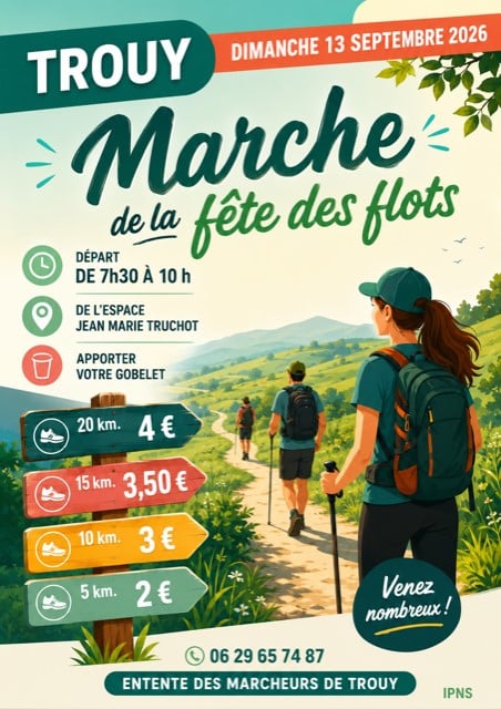 marche des flots