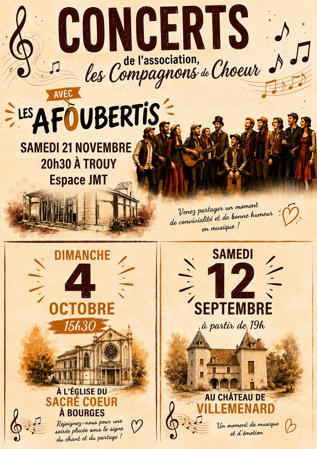 compagnons de choeur