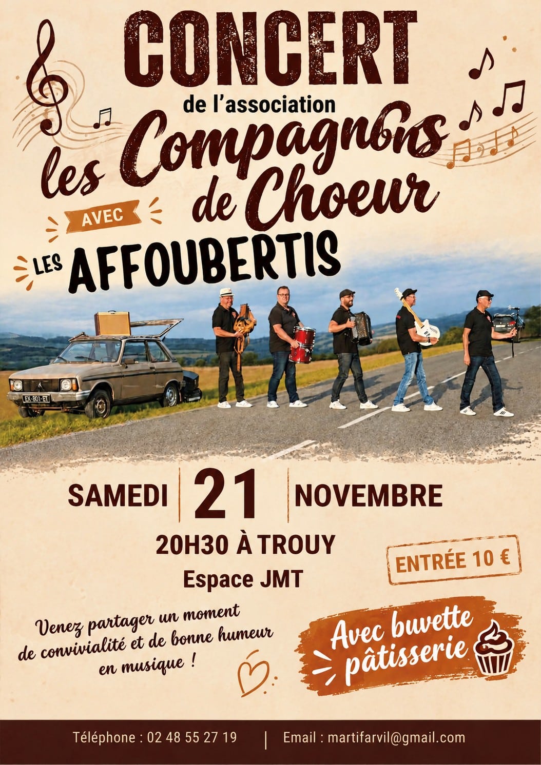 AFFICHE LES AFFOUBERTIS NOVEMBRE 2026
