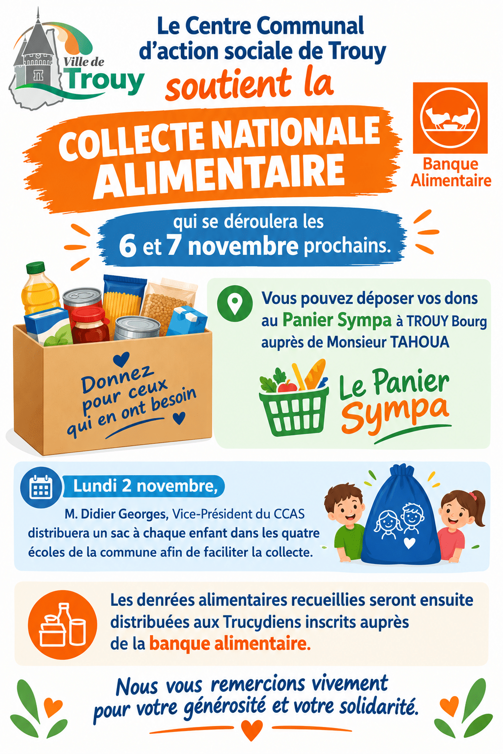 collecte alimentaire